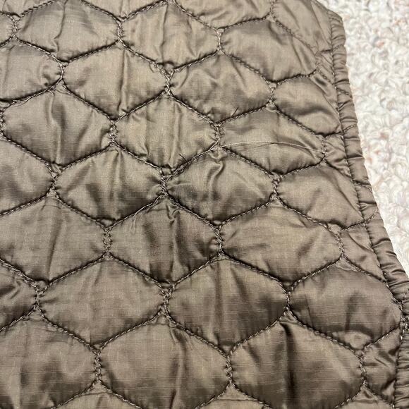 LL Bean Thinsulate Quilted Brown Vest Sz L Fall Outdoor Gorpcore Hiking - Picture 8 of 8